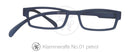 Klammeraffe Lesebrille No 01 Rahmenfarbe  petrol