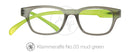 Original Klammeraffe Brille No 03 mud green
