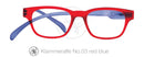 Original Klammeraffe Brille No 03 red blue