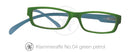 Klammeraffe Lesebrille No.04 green petrol