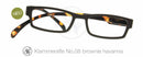 Klammeraffe Lesebrille brownie havanna No 08