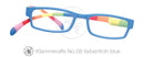 Lesebrille Klammeraffe No 08 farnenfroh blue