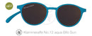 Klammeraffe Sonnenbrille mit Leseteil 100 % UV Schutz Farbe aqua