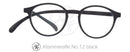 Original Klammeraffe Lesebrille in Retroform No12 black