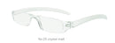 Lesebrille News Optic uni crystall