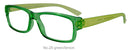 Fertiglesebrille No29 green lemon