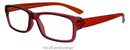 Fertiglesebrille No29 pink orange