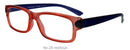 Fertiglesebrille No29 rot blau