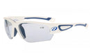 Sportbrille mit Leseteil Cabo weiss schwimmfähig