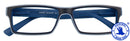 Lesebrille Capri I NEED YOU blau