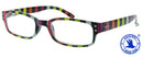 Modisch farbenfrohe Lesebrille Chaot