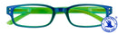 Lesebrille Chaot blau gruen I NEED YOU