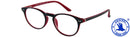 Lesebrille Doktor new grau rot I NEED YOU