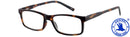 Fertiglesebrille EDDY havanna Seitenansicht