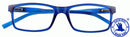Fertiglesebrille EDDY blau Frontansicht