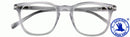 Lesebrille Frozen crystall Frontansicht