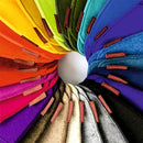 Original Klammeraffen Lesebrille No 05 mit weissem Strass Etuis