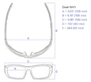 NV1 bifokale Sportbrille Brillenmaße