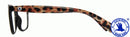 Lesebrille SAFARI Leopard Bügelansicht