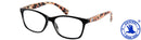Lesebrille SAFARI Leopard seitenansicht