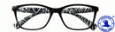 Lesebrille SAFARI Zebra frontansicht