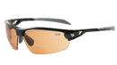 Bifokale Sportbrille PHO Rahmen schwarz