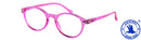 Lesebrille Topic Pantoform pink Seitenansicht