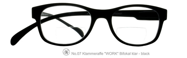 Klammeraffe Lesebrille mit Leseteil im unteren Bereich No 07 – Lesehilfen-DiKo GbR