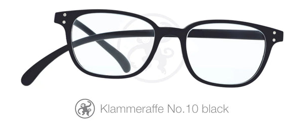  Lesebrille Klammeraffe Retro No 10 black