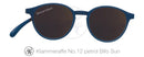 Klammeraffe Sonnenbrille mit Leseteil 100 % UV Schutz Farbe petrol