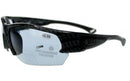 Sportbrille mit Leseteil Cabo schwarzgrau carbon fibre  schwimmfähig