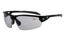 Sportbrille mit Lesebrille PHO photochrome Gläser Rahmen schwarz