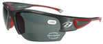 CCABO Sportbrille mit Leseteil graue polarisierte Gläser