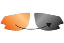Verdunklung Wechselscheiben für Sportbrille Gardosa Re+ von orange zu smoke Swiss Eye