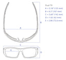 Fahrrad Brille mit Lesebereich TX Brillenmass