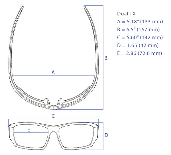 fahrradbrille mit lesebereich TX Radbrille mit integrierter Lesebrille verstellbare Aluminiumbügel – Lesehilfen-DiKo GbR